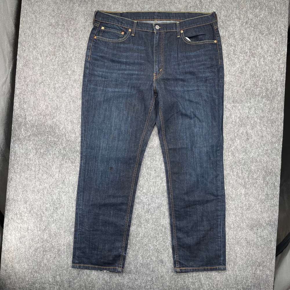 Levis 541 Athletic Taper Jeans Mens 38x30 Dark Wash Indigo Blue 18181-0014